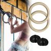 Exercise Rings with Straps, Gymnastics Rings for Men | Non-Slip view 3