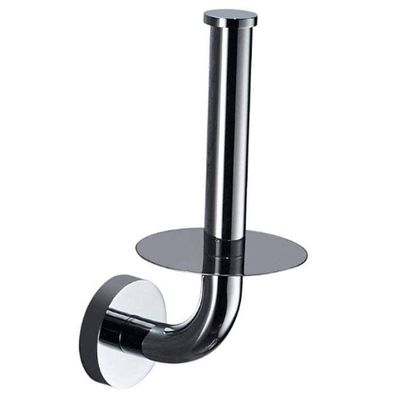 Self-Adhesive Chrome Stainless Steel Toilet Paper Holder