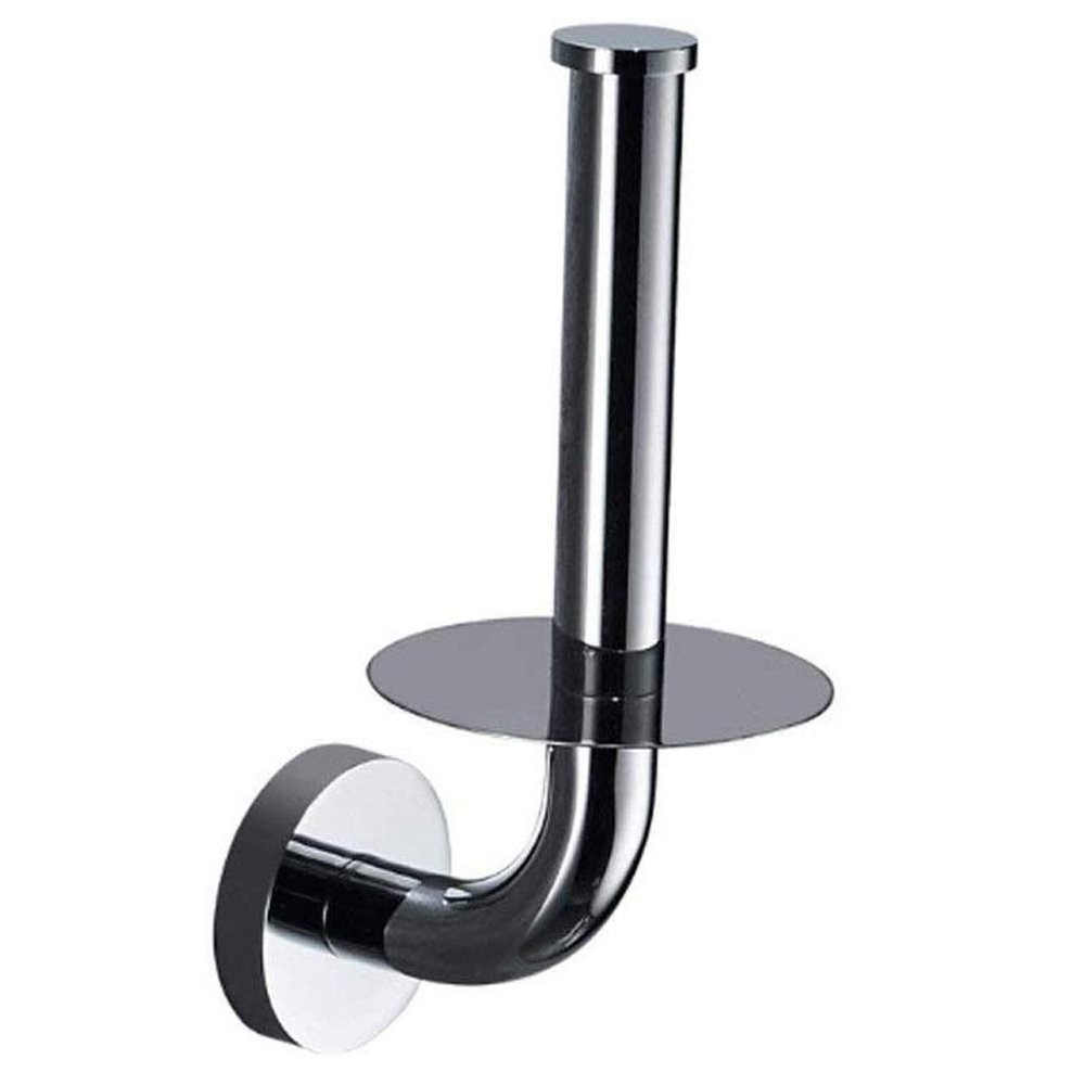 Self-Adhesive Chrome Stainless Steel Toilet Paper Holder
