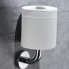 Self-Adhesive Chrome Stainless Steel Toilet Paper Holder view 3