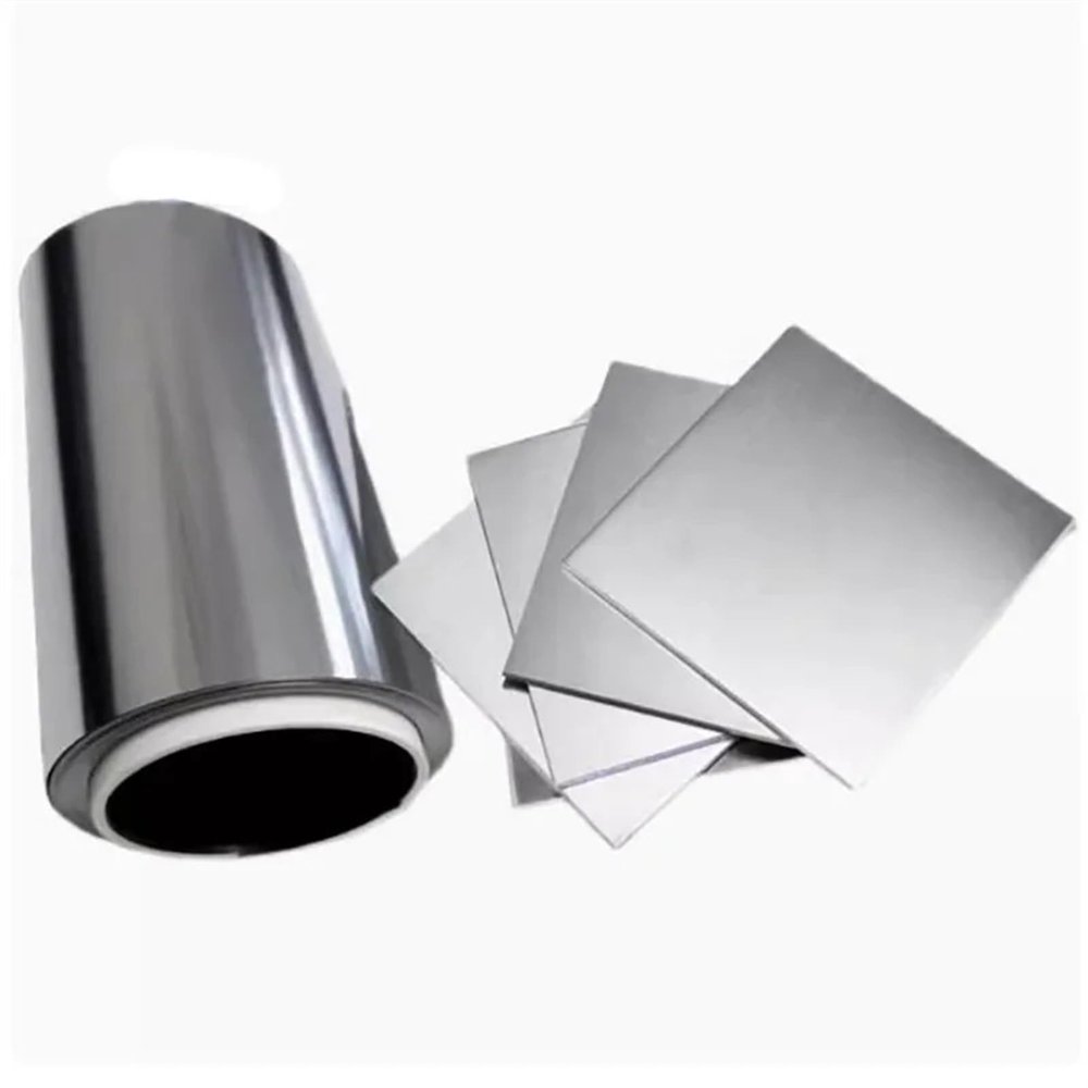 Titanium Sheet Plate Foil Gr1/Gr2 (10 pcs, 0.2 x 100 x 100 mm)