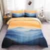 XCQHZYQ Sunrise Mountains 3D Printed Duvet Cover Set, 180 x 200 cm view 2