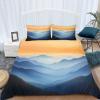 XCQHZYQ Sunrise Mountains 3D Printed Duvet Cover Set, 180 x 200 cm view 4