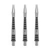 WINMAU Triad RX Aluminum Dart Shafts, Intermediate, Black, 3-Pack view 1