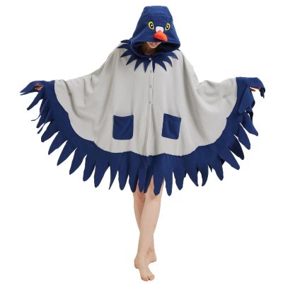 YUTCOTC Unisex Pigeon Costume with Hooded Cape