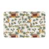 Non-Slip Washable Bathroom Rug, Hawaiian-Style Green Coconut Palm Tree view 1