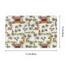 Non-Slip Washable Bathroom Rug, Hawaiian-Style Green Coconut Palm Tree view 2