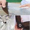 Transparent Waterproof PE Outdoor Curtain with Grommets, 4 m x 3.5 m view 3