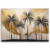 Feeby Canvas Wall Art - Tropical Palms Botanicals - 45 x 30 cm view 2