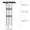 Outdoor Trellis, Umbrella-Shaped Plant Support for Climbing Plants, Ideal for Flowers, Vegetables, and Vines, Indoor and Outdoor Use view 4