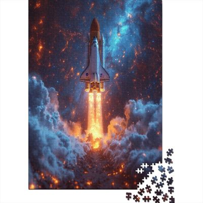Space Shuttle Puzzle for Adults, 1,000 Pieces, 75 × 50 cm