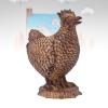 TOPINCN Chicken-Shaped Resin Planter with Drainage Design view 4