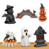 Halloween Resin Figures Decoration with Spooky Ghosts and Pumpkins view 1