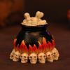 Halloween Resin Figures Decoration with Spooky Ghosts and Pumpkins view 2