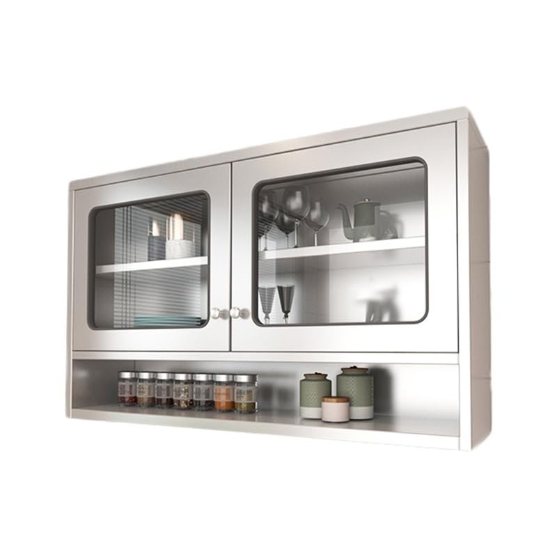 LBLFEBD Stainless Steel Wall Cabinet with Double Doors