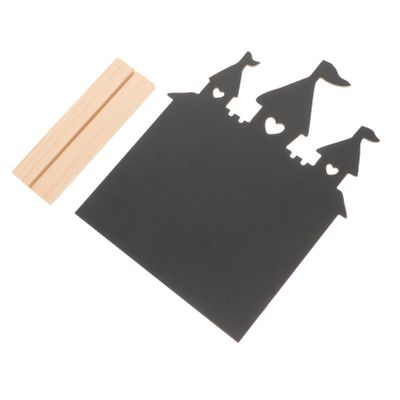 Black Chalkboard Sign, Small Chalkboard with Stand