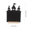 Black Chalkboard Sign, Small Chalkboard with Stand view 2