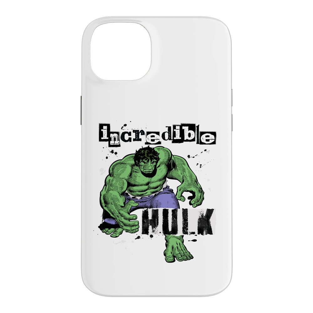 Marvel Super Heroes Incredible Hulk Retro Vintage Comic Case for iPhone 14 Plus