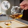 ZXCMY Transparent Glass Teapot with Filter, 350 ml view 4