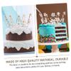 TOYANDONA 2-Piece Crown Cake Toppers, Elegant Cake Decorations view 4