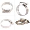 NIXUUANGCHISA Adjustable Hose Clamps for Automotive Fuel Hoses, Water Faucets and Lines, 6,12 mm, 2 pcs (27–51 mm) view 4
