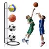 YapitHome 4-Tier Ball Stand, Freestanding Ball Rack view 1
