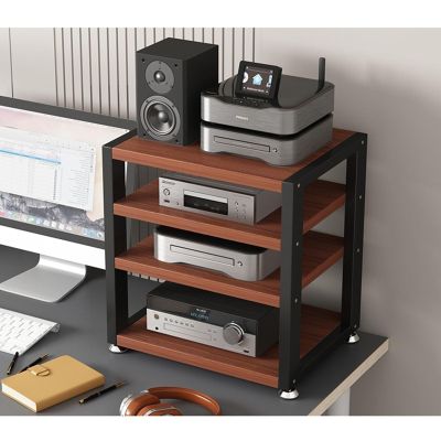 Printer Shelf Stereo Cabinet Hi-Fi Rack, Style 3, 4-Tier, 40 x 35 x 48 cm