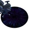 Round Gaming Chair Mat for Carpet and Hard Floors, Non-Slip, 140 cm view 1