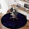 Round Gaming Chair Mat for Carpet and Hard Floors, Non-Slip, 140 cm view 2