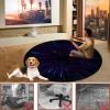 Round Gaming Chair Mat for Carpet and Hard Floors, Non-Slip, 140 cm view 3