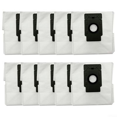 URPIZY Vacuum Cleaner Bags for 360 S8 Plus, Botslab S8 Plus, and HONOR R2 Plus, Efficient Filtration, Large Capacity (10-Pack)