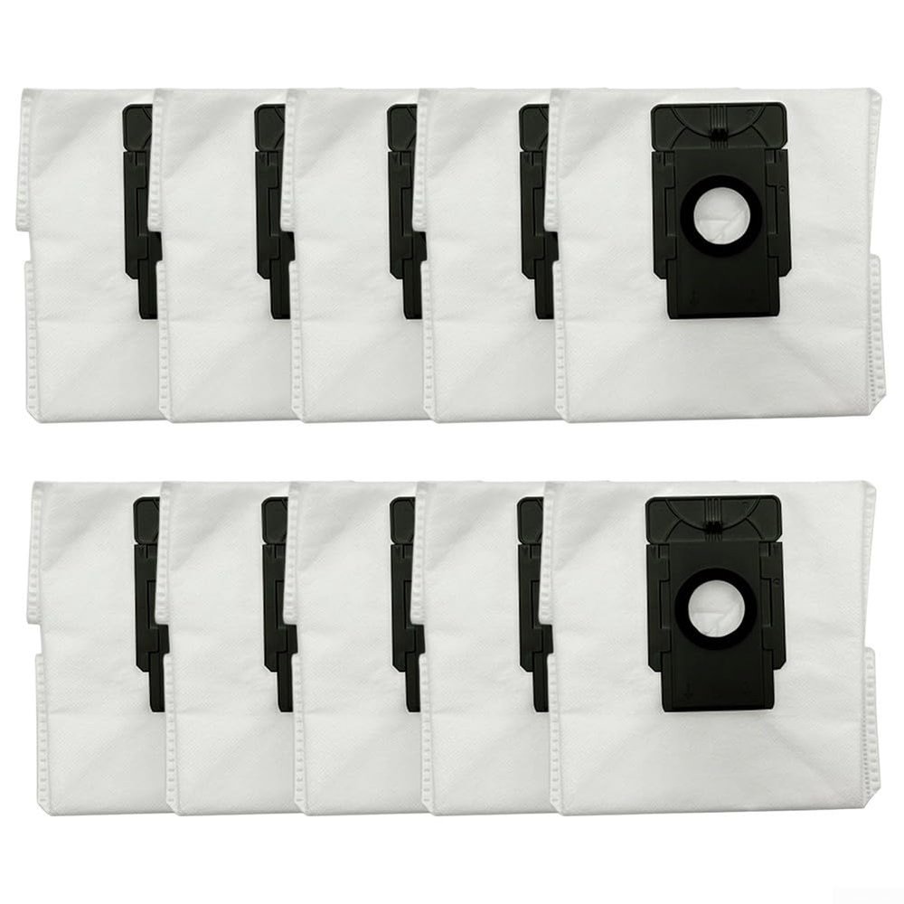 URPIZY Vacuum Cleaner Bags for 360 S8 Plus, Botslab S8 Plus, and HONOR R2 Plus, Efficient Filtration, Large Capacity (10-Pack)