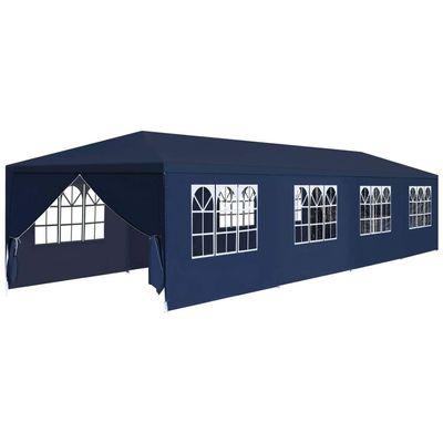 Garden Party Tent, 3 x 12 m, Blue