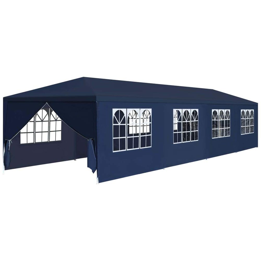 Garden Party Tent, 3 x 12 m, Blue