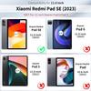 Vaitasy Case for Xiaomi Redmi Pad SE 11-inch (2023), Cute Cat Silhouette, Green view 2