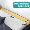 Yekuhe Bed Gap Filler for Mattress and Headboard, Beige, 150 x 10 x 20 cm view 4