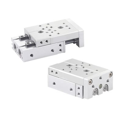 LHKQHRDL HLQ12/16 Pneumatic Guide-Rail Precision Slide Cylinder, 1 Piece