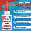 Glass Super Glue 35 g, Ultra-Strong Transparent Glass Adhesive view 2
