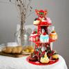 Keuyeo 3-Tier Christmas Cupcake Stand view 4