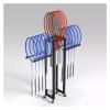 Racket Storage Rack with Sports Ball Organizer view 1