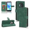 Rfvzubemok Flip Wallet Case Compatible with Doogee X97 4G and X97 Pro 4G, Magnetic Closure, Green view 1