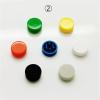 10 Sets Momentary Tactile Push Buttons, 4-Pin SMT/DIP, 12 × 12 mm, H = 9.8/9/16.8 mm, with Cap (SMT, Gray Cap, Type 2, H9.8 mm) view 3