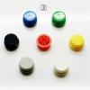 10 Sets Momentary Tactile Push Buttons, 4-Pin SMT/DIP, 12 × 12 mm, H = 9.8/9/16.8 mm, with Cap (SMT, Gray Cap, Type 2, H9.8 mm) view 4