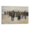 Scheveningen Beach by Vincent van Gogh Canvas Wall Art, 30 x 45 cm view 1