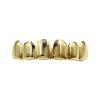 Hip Hop Grillz, Shiny Gold-Plated Copper Teeth Caps view 1