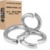 DIN 127 Form B Stainless Steel V2A AISI 304 Spring Lock Washers, 50 × 22.5 mm (M22) view 1