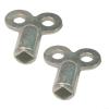 5 x 5 mm Square Key for Radiator Bleed Valves, Zinc Alloy, Essential Accessory (D) view 1