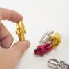 Azxcvbnm Bicycle Brake Lever Barrel Adjusters, M10, Aluminum Alloy, 2-Pack view 4