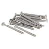M3 x 35 mm 304 Stainless Steel Phillips Round-Head Machine Screws, 15-Pack view 1