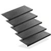 BigDean 4-Piece Rubber Stair Treads, 75 x 25 cm, Outdoor Circle Design view 1